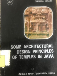 Some Architectural design Principles of  Temples in Java