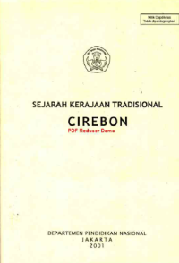 Sejarah Kerajaan Tradisional CIREBON