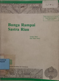 Bunga Rampai sastra Riau