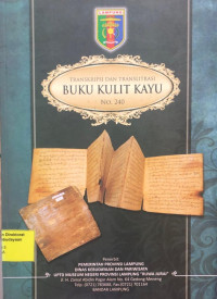 Transkripsi Dan Translitrasi Buku Kulit Kayu No.240