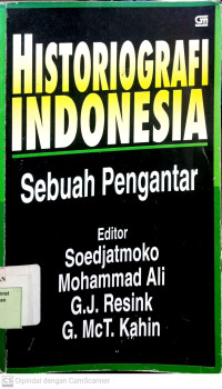 Historiografi indonesia: Sebuah Pengantar