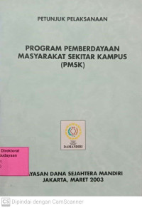 Program pemberdayaan masyarakat sekitar kampus (PMSK)