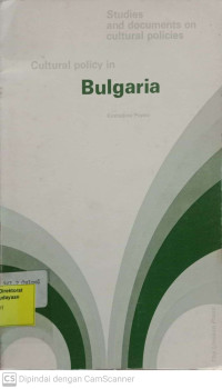 Cultural Policy in Bulgaria