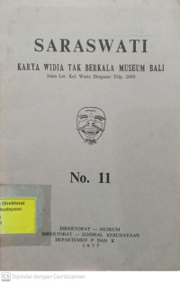 Saraswati: Karya Widia Tak Berkala Museum Bali No. 11