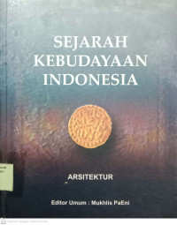 Sejarah Kebudayaan Indonesia: arsitektur