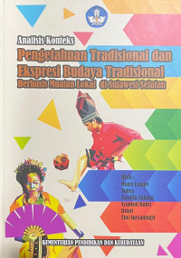 Analisis Konteks Pengetahuan Tradisional dan Ekspresi Budaya Tradisional Berbasis Muatan Lokal di Sulawesi Selatan