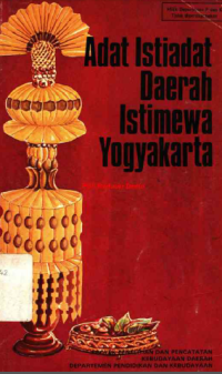 Image of Adat Istiadat Daerah Istimewa Yogyakarta