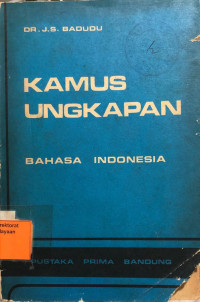 Kamus Ungkapan Bahasa Indonesia
