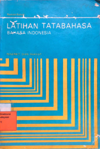 Image of Latihan Tatabahasa bahasa Indonesia: jilid 1