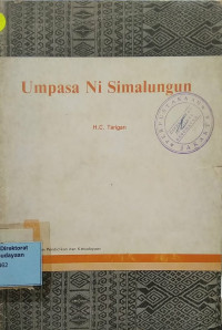 Image of Umpasa ni simalungun