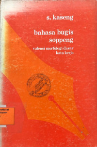 Image of Bahasa Bugis Soppeng: Valensi Morfologi Dasar Kata Kerja