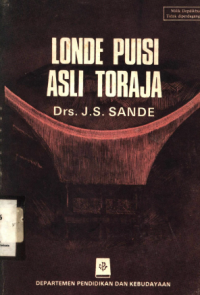 Image of Londe Puisi Asli Toraja