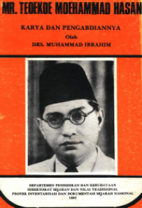 Image of MR. Teoekoe Moehammad Hasan karya dan pengabdiannya