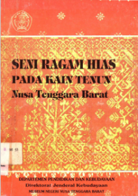 Image of Seni ragam hias pada Kain Tenun Nusa tenggara barat