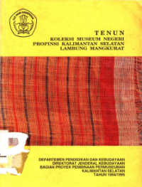 Image of Tenun: Koleksi museum negeri propinsi kalimantan selatan lambung mangkurat