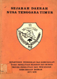 Image of Sejarah Daerah Nusa Tenggara Timur