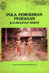 Pola Pemukiman Pedesaan Kalimantan Barat