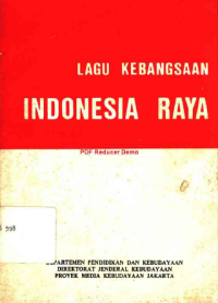 Image of Lagu Kebangsaan Indonesia Raya