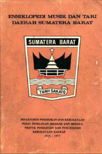 Image of Ensiklopedi Musik dan Tari daerah Sumatera barat
