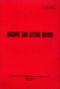 Image of Macapat dan gotong royong