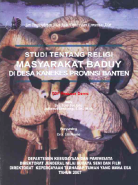 Image of Studi Tentang Religi Masyarakat Baduy di Desa Kanekes Provinsi Banten