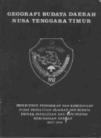 Image of Geografi Budaya Daerah Nusa Tenggara Timur