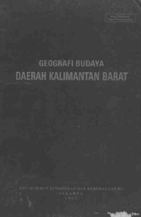 Image of Geografi Budaya Daerah Kalimantan Barat