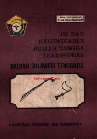 Image of Isi Dan Kelengkapan Rumah Tangga Tradisional Daerah Sulawesi Tenggara