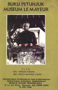 Image of Buku Panduan Museum Le Mayeur