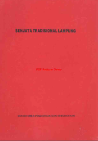 Image of Senjata Tradisional Lampung
