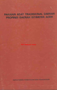 Image of Pakaian Adat Tradisional Daerah Propinsi Daerah Istimewa Aceh