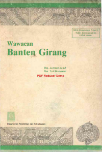 Image of Wawacan Banten Girang