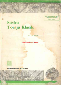 Image of Sastra Toraja Klasik