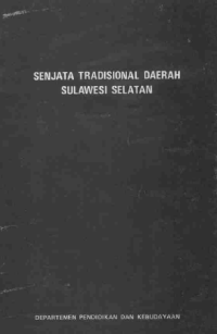 Image of Senjata Tradisional Daerah Sulawesi Selatan