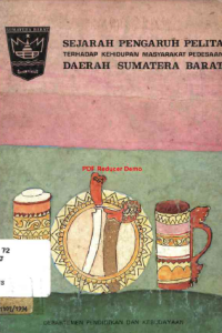 Image of Sejarah Pengaruh Pelita Terhadap Kehidupan Masyarakat Pedesaan Daerah Sumatera Barat