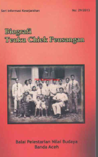 Image of Biografi Teuku Chiek Peusangan