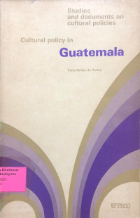 Image of Cultural Policy in Guatemala