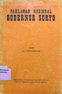 Pahlawan Nasional Gubernur Suryo