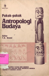 Image of Pokok-pokok Antropologi Budaya