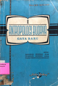 Image of Antropologi Budaya I Gaya Baru