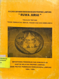 Koleksi Anyaman Museum Negeri Propinsi Lampung 