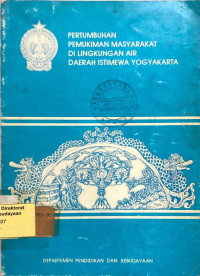 Image of Pertumbuhan Pemukiman Masyarakat di Lingkungan Air Daerah Istimewa Yogyakarta