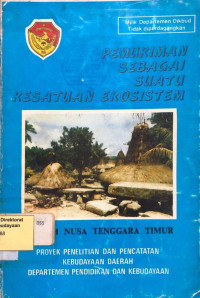 Image of Pemukiman Sebagai Suatu Kesatuan Ekosistem Daerah Nusa Tenggara Timur