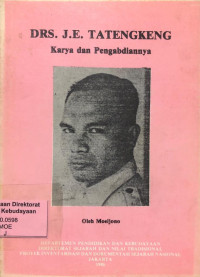 Image of Drs. J. E. Tatengkeng : Karya dan Pengabdiannya