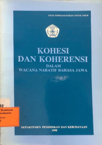 Image of Kohesi dan Koherensi dalam Wacana Naratif Bahasa Jawa