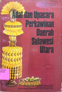 Image of Adat Dan Upacara Perkawinan Daerah Sulawesi Utara