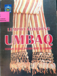 Image of Lempot Kombong Umbaq Sebagai Benda Upacara Adat Di Lombok