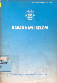 Image of Babad Kayu Selem