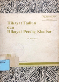 Image of Hikayat Fadlun dan Hikayat Perang Khaibar