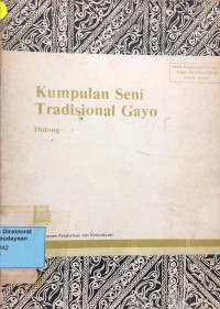 Image of Kumpulan seni tradisional Gayo